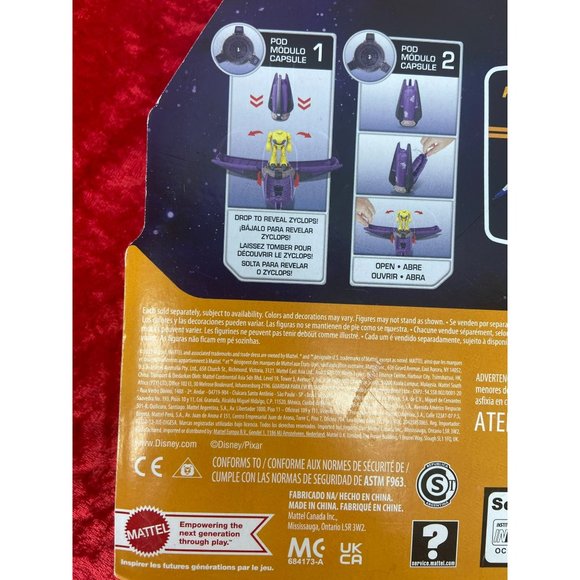 Disney Pixar Buzz Lightyear - Zyclops & Pods Hyperspeed Series - Mattel -‎ NEW - Picture 7 of 8